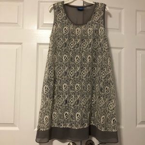 Simply Vera Lace Overlay Dress